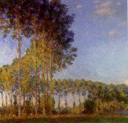 Claude Monet Poplars on the banks of the River Epte Germany oil painting artist
